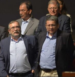 Timochenko y Pablo Catatumbo ex integrantes de las Farc