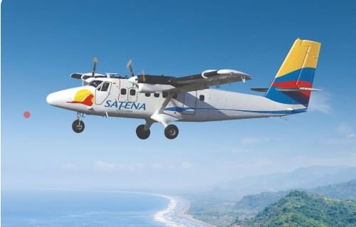 SATENA transporta misión médica para Nuquí, Chocó
