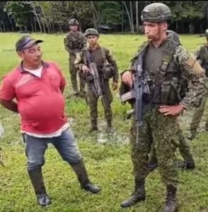 Civiles y militares en Guaviare