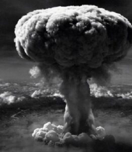 Explosión atómica en Hiroshima