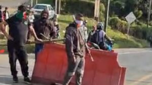Bloqueo vía Panamericana