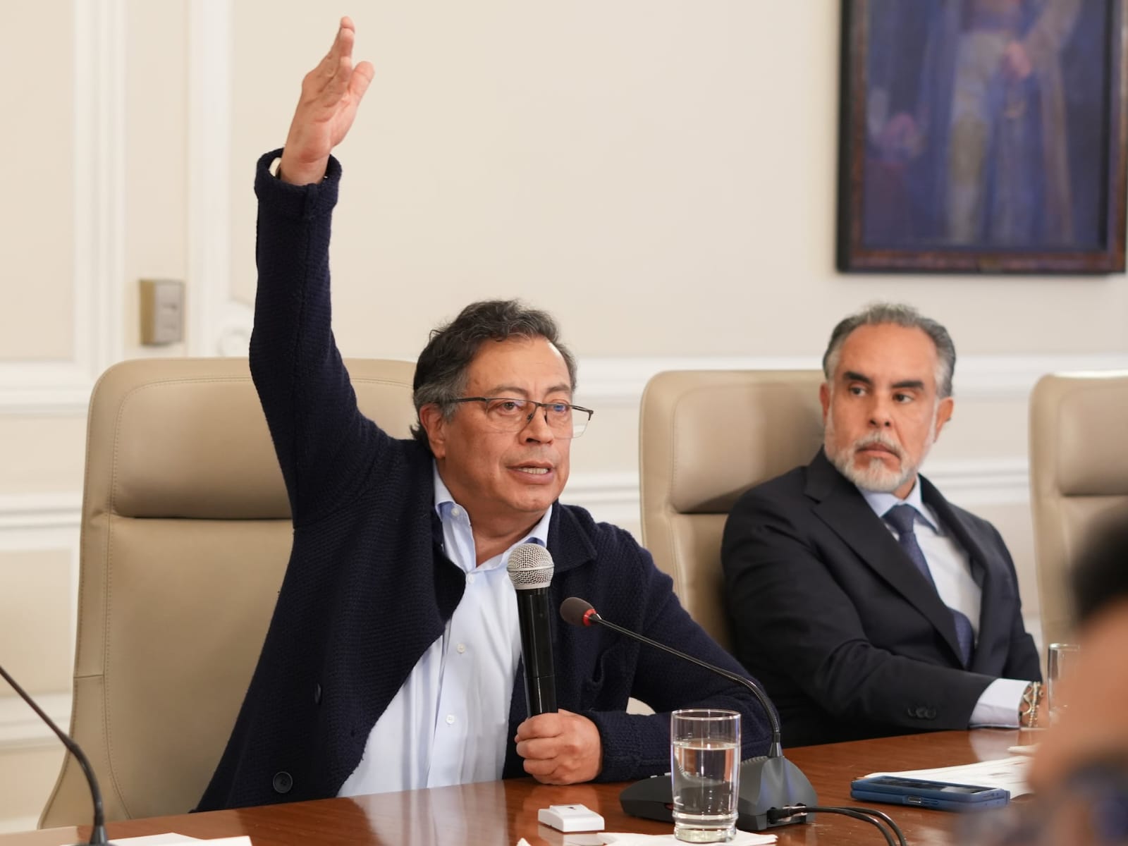 Gustavo Petro y Armando Benedetti
