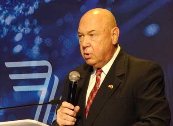 John McNamara embador de EE.UU. en Colombia
