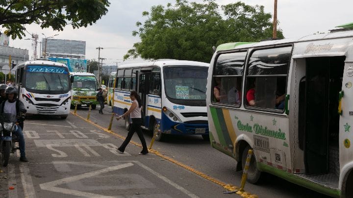 Movilización conductores