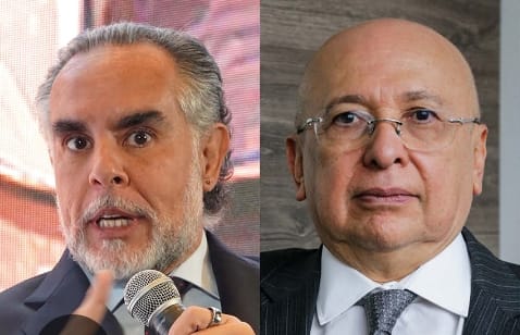 Armando Benedetti y Eduardo Montealegre