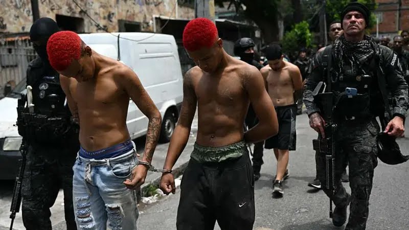 Detenidos en Río de Janeiro en operativo contra bandas criminales