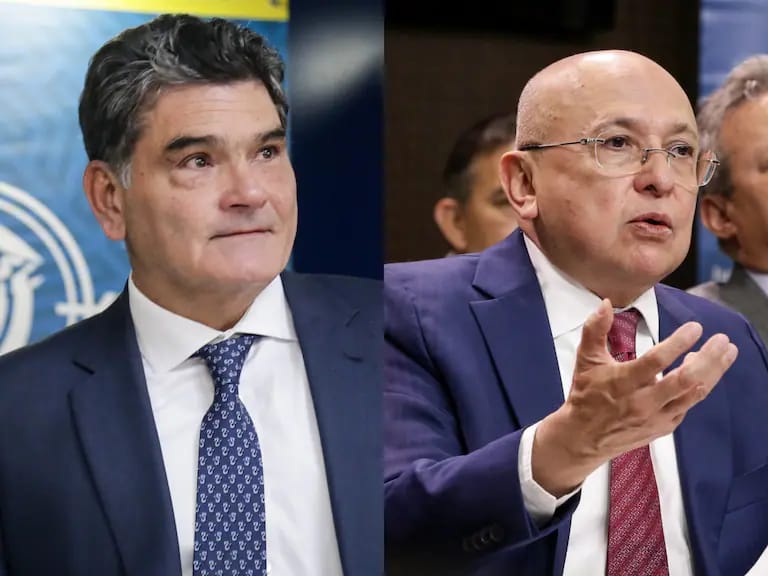 Gregorio Eljach, Procurador General y Eduardo Montealegre MinJusticia