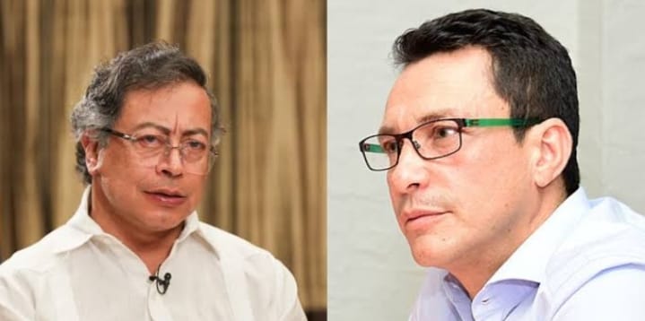 Gustavo Petro y Carlos Caicedo