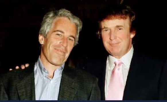Jeffrey Epstein y Donald Trump