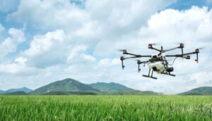 Aspersión con drones