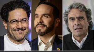 Iván Cepeda, Abelardo de la Espriella y Sergio Fjardo