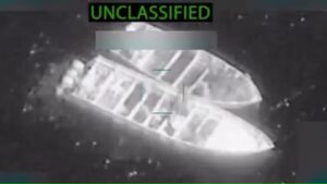 Narcolanchas bombardeadas