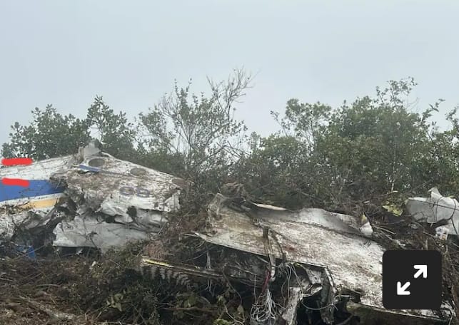 Aeronave de SATENA siniestrada en Norte de Santander