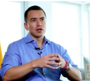 Daniel Noboa presidente de Ecuador