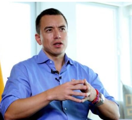 Daniel Noboa presidente de Ecuador