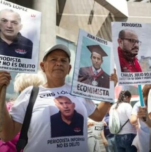 En venezuela liberan presos políticos