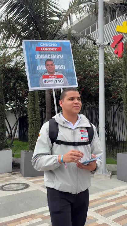 Chucho Lorduy # 110 del Centro Democrático a la Cámara por Bogotá